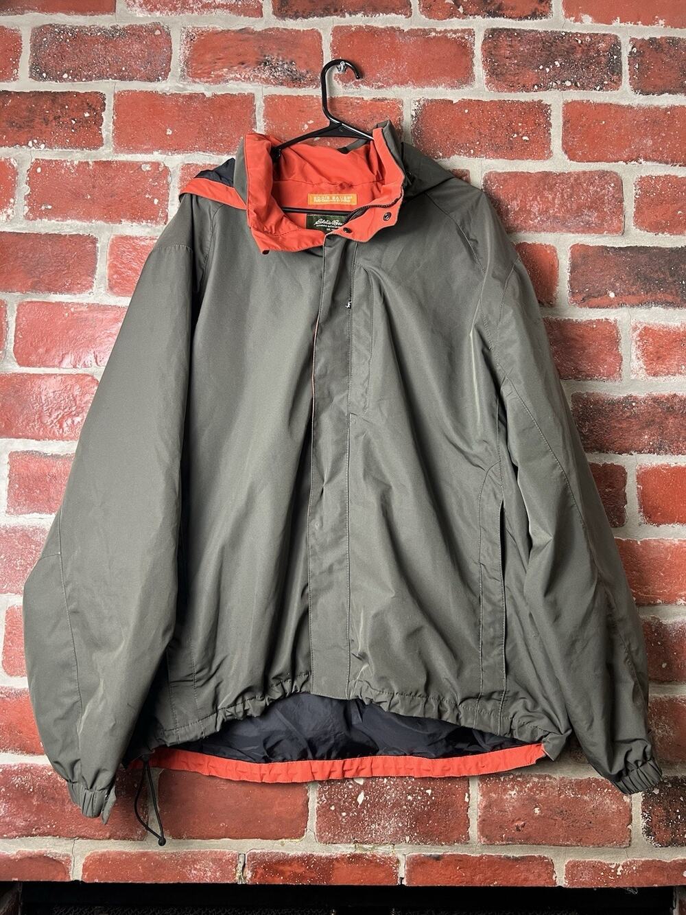 Eddie Bauer Men's Jacket Hooded Performance System Full Zip XXL